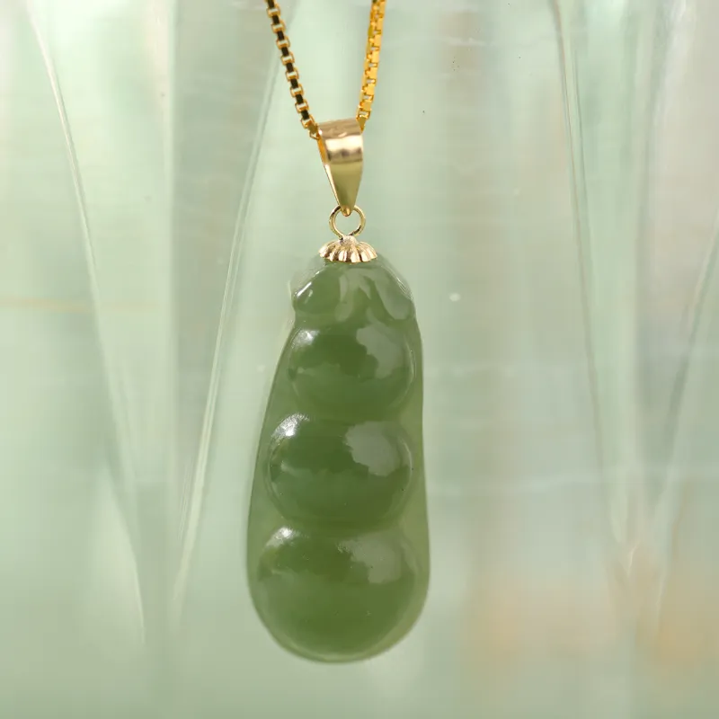 Honki Hetian Jade Pendants Jasper Unisex-1