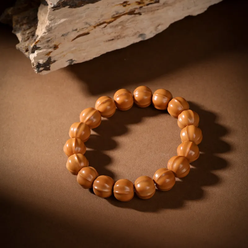 Honki Monkey Head Walnut Bracelets Unisex-4