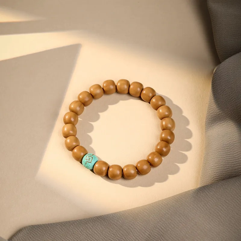 Honki Monkey Head Walnut Bracelets Unisex-1