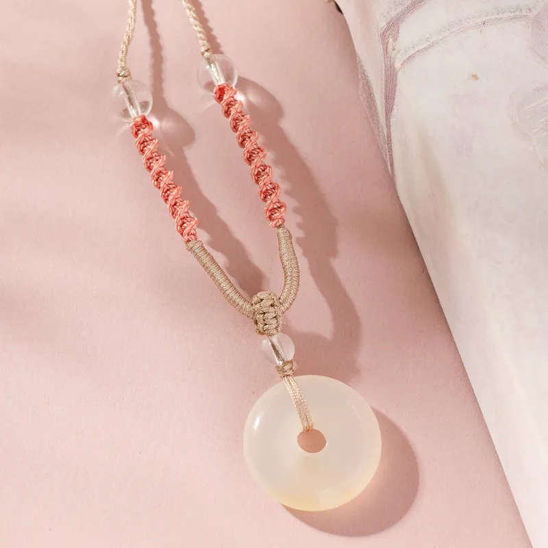 Honki Processing Agate Pendants Unisex-4