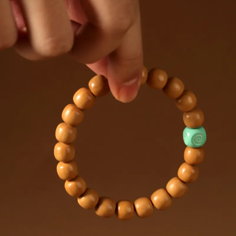 Honki Monkey Head Walnut Bracelets Unisex-4