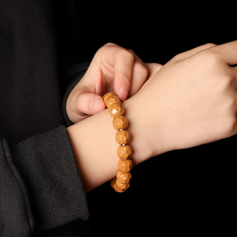 Honki Monkey Head Walnut Bracelets Unisex-2