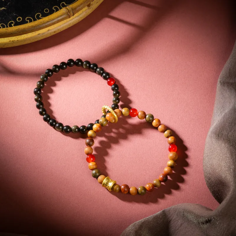Honki Obsidian Bracelets Unisex-1
