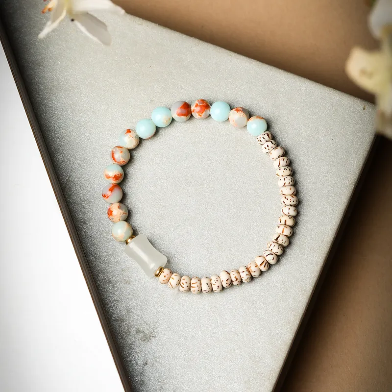 Honki Star Moon Bodhi Seeds Bracelets Unisex-2