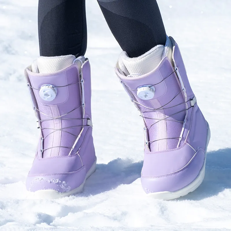 KUFUN Single Snowboard Ski Boots Unisex-8