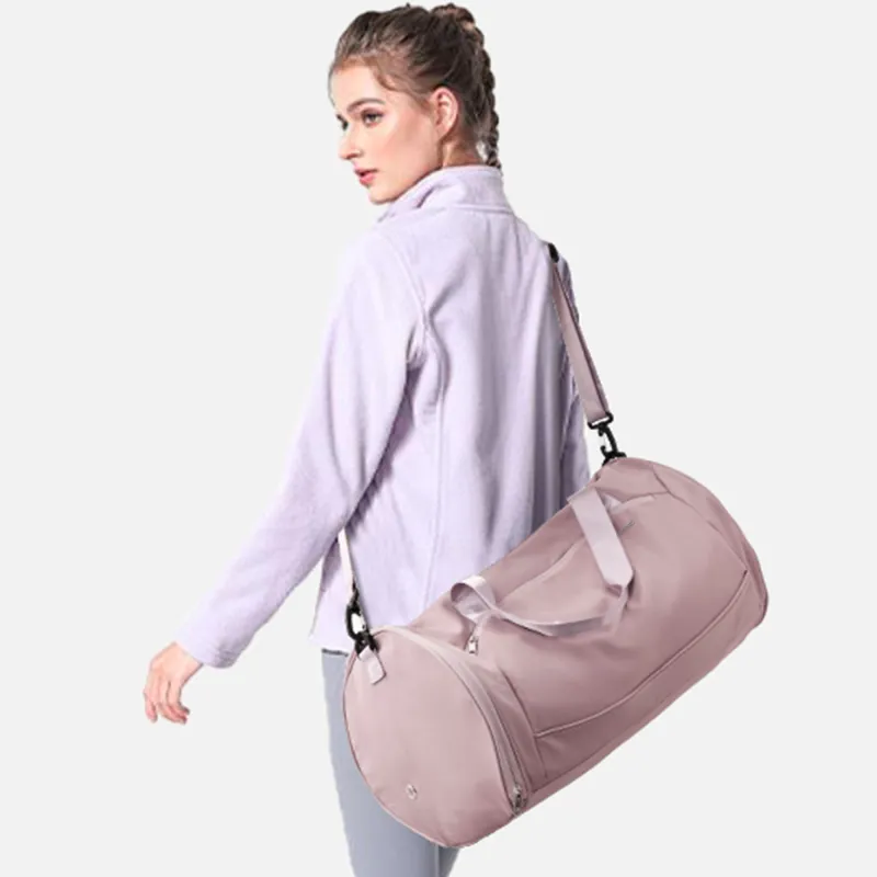 JEANSWEST Nylon Gym Bag Large Size Unisex Multicolor-16