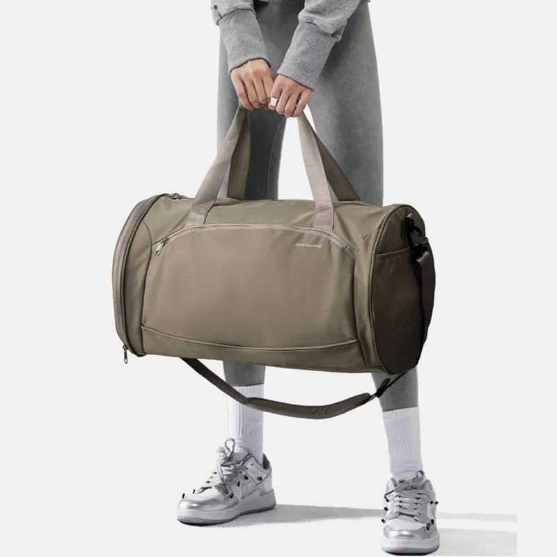 JEANSWEST Nylon Gym Bag Large Size Unisex Multicolor-11