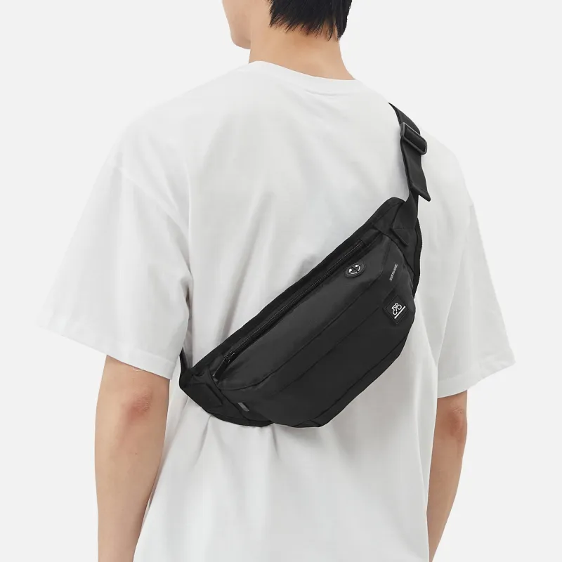 JEANSWEST Polyamide Fanny Pack Sling Bag Backpack Crossbody Bag Regular Men's Multicolor-17