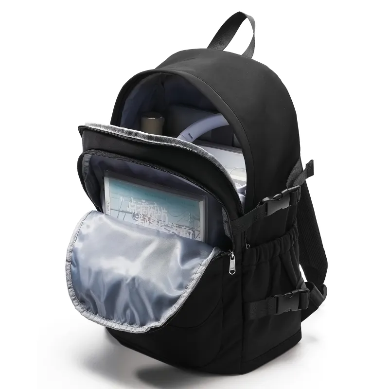 JEANSWEST Nylon Backpack Unisex Multicolor-4