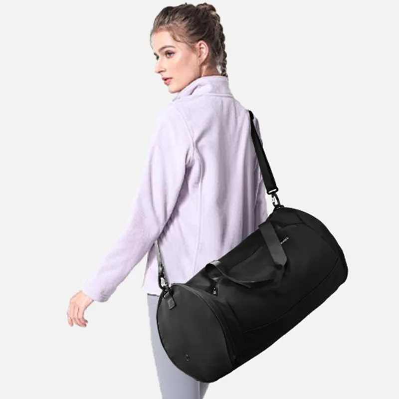JEANSWEST Nylon Gym Bag Large Size Unisex Multicolor-4