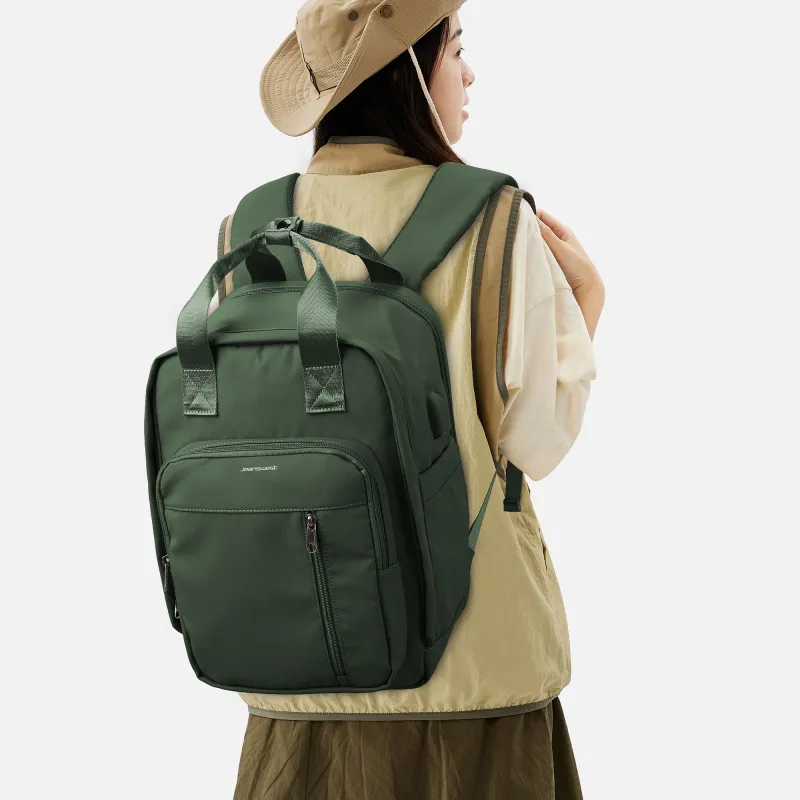 JEANSWEST Fabric Backpack Regular Unisex Multicolor-6
