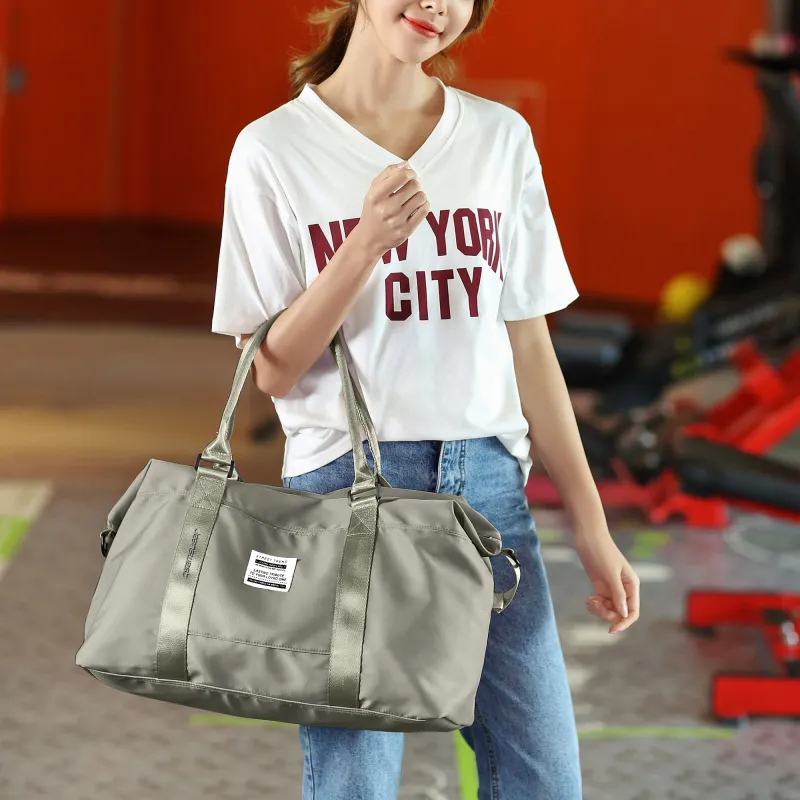 JEANSWEST Fabric Shoulder Bag Crossbody Bag Travel Bag Gym Bag Regular Unisex Multicolor-14