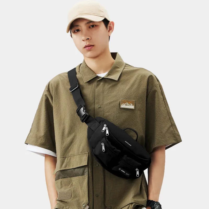 JEANSWEST Nylon Sling Bag Regular Unisex Multicolor-5