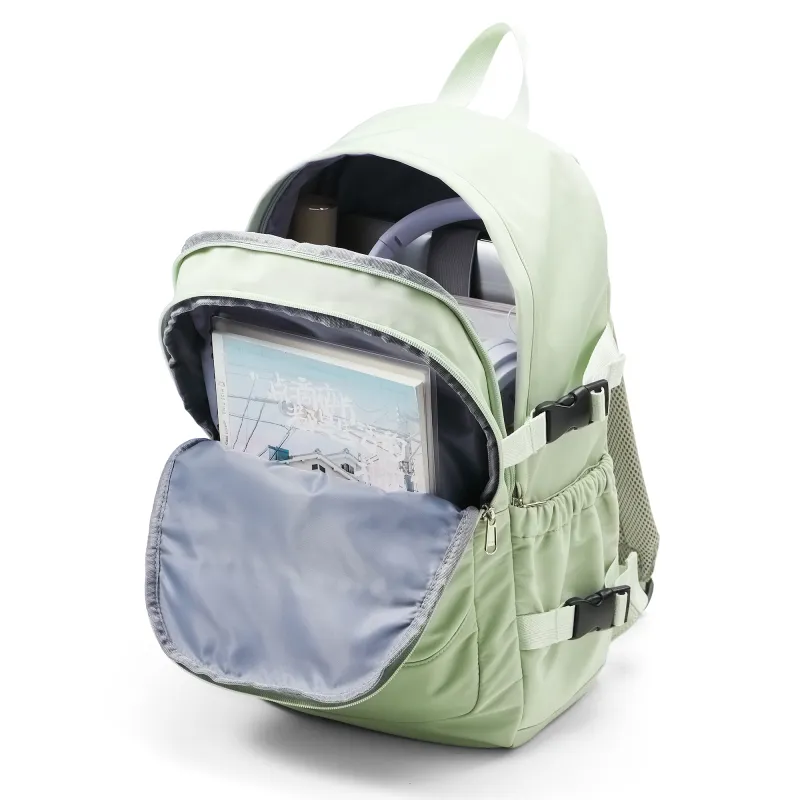 JEANSWEST Nylon Backpack Unisex Multicolor-16