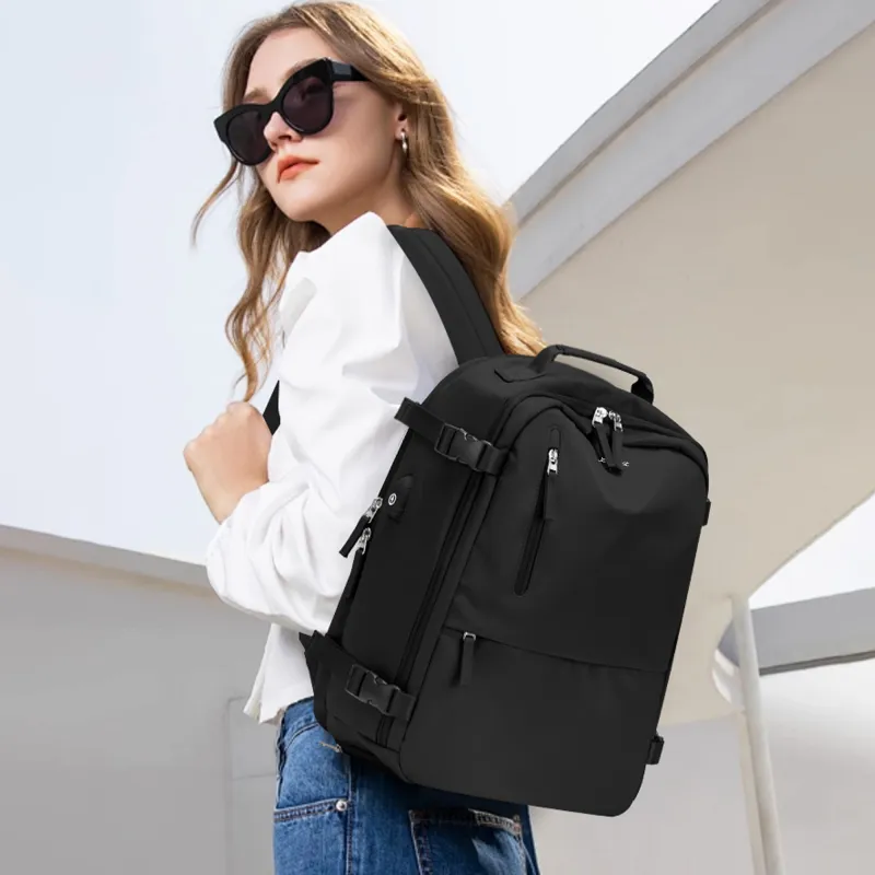 JEANSWEST Fabric Backpack Travel Bag Regular Unisex Multicolor-36