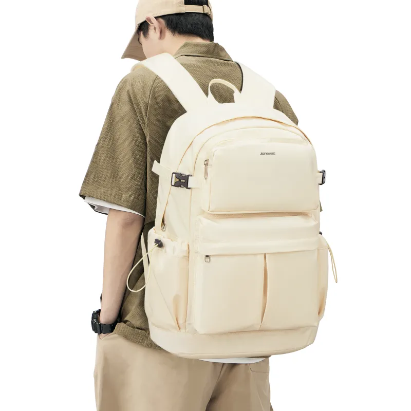 JEANSWEST Fabric Backpack Backpack Travel Bag Regular Unisex Multicolor-12