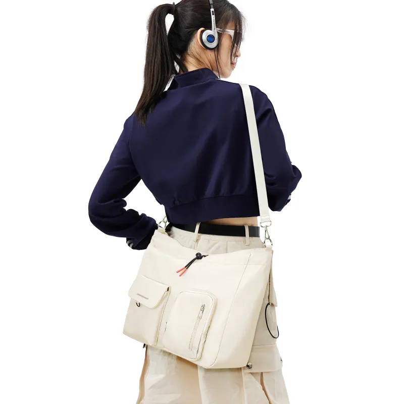 JEANSWEST Fabric Shoulder Bag Crossbody Bag Backpack Tote Regular Unisex Multicolor-26