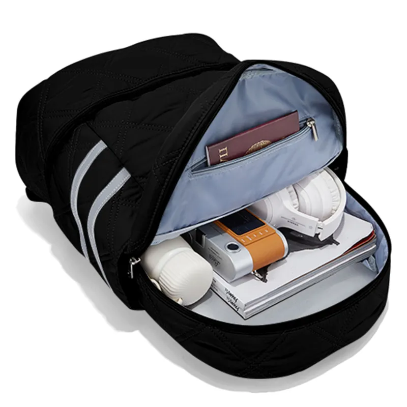 JEANSWEST Fabric Backpack Unisex Multicolor-4