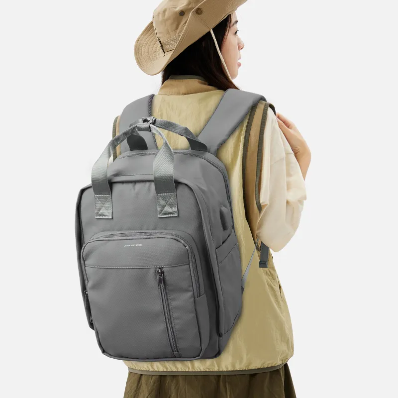 JEANSWEST Fabric Backpack Regular Unisex Multicolor-20