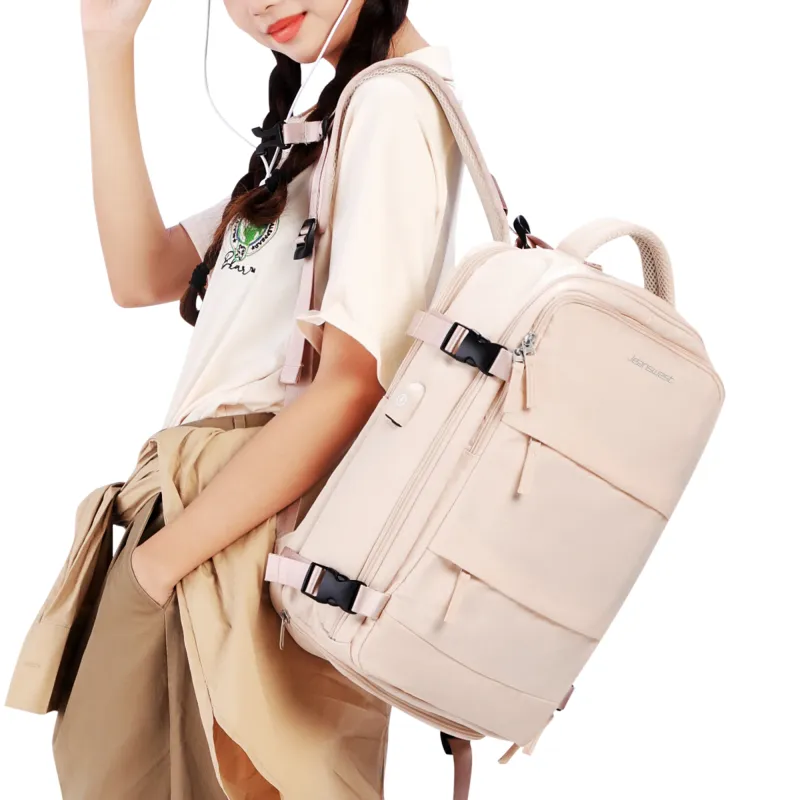 JEANSWEST Fabric Backpack Travel Bag Gym Bag Regular Unisex Multicolor-14
