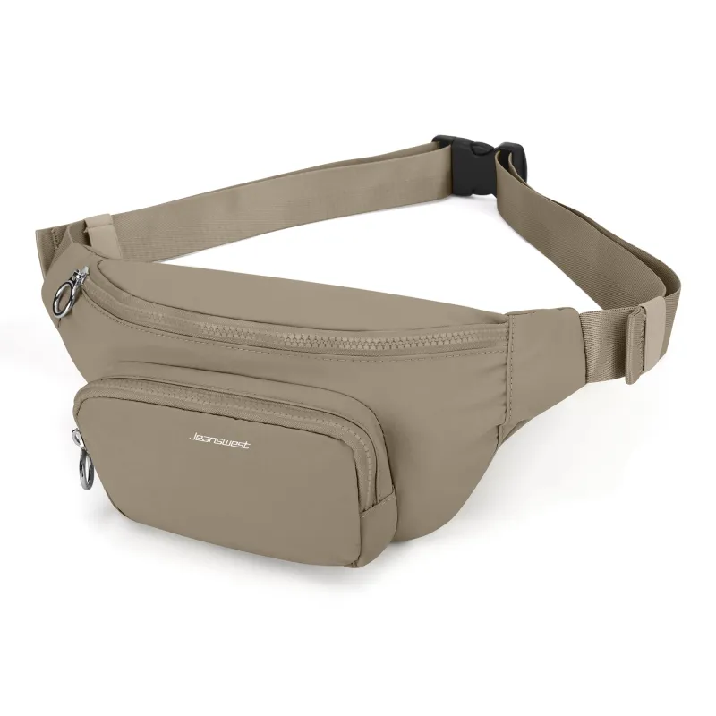 JEANSWEST Fabric Fanny Pack Crossbody Bag Sling Bag Shoulder Bag Regular Unisex Multicolor-13