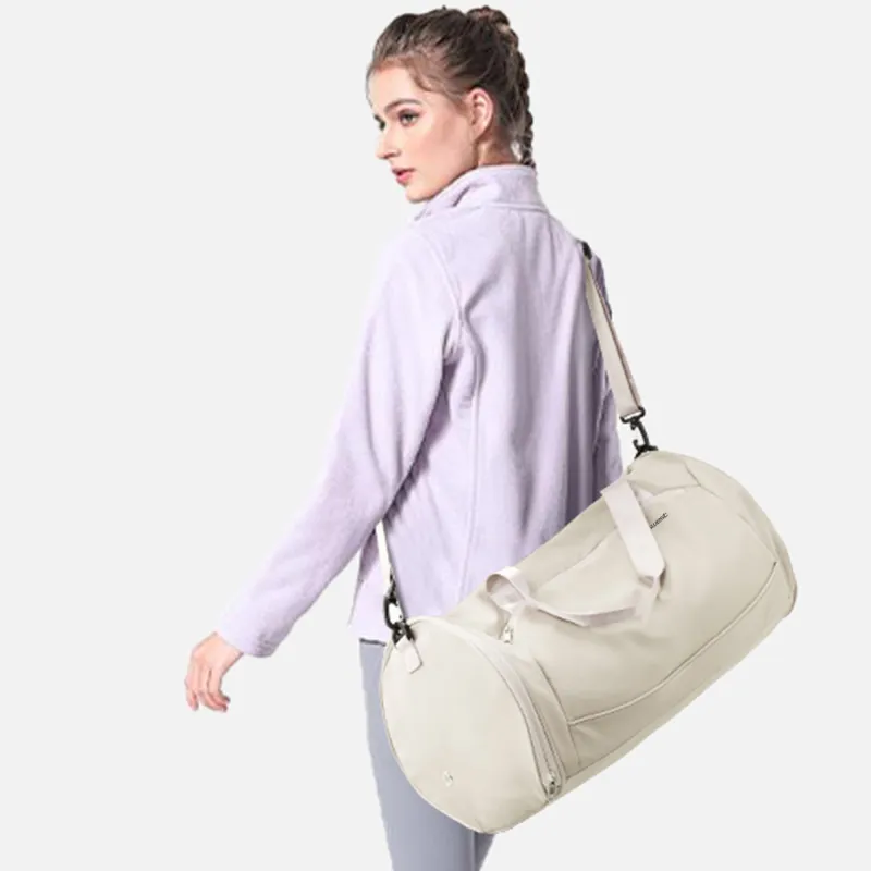 JEANSWEST Nylon Gym Bag Large Size Unisex Multicolor-28