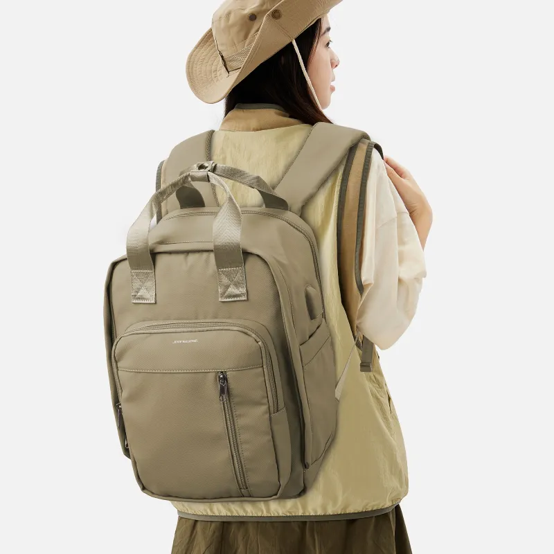 JEANSWEST Fabric Backpack Regular Unisex Multicolor-13