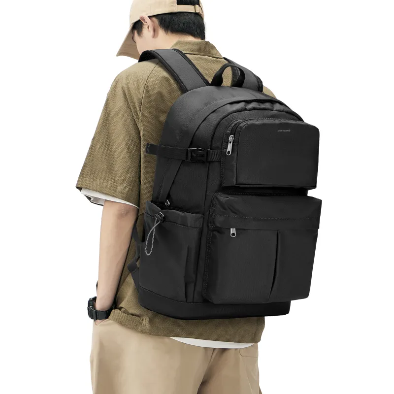 JEANSWEST Fabric Backpack Backpack Travel Bag Regular Unisex Multicolor-5