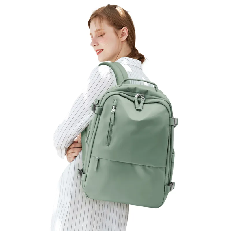 JEANSWEST Fabric Backpack Travel Bag Regular Unisex Multicolor-11