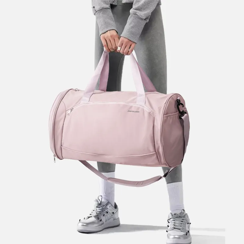 JEANSWEST Nylon Gym Bag Large Size Unisex Multicolor-17