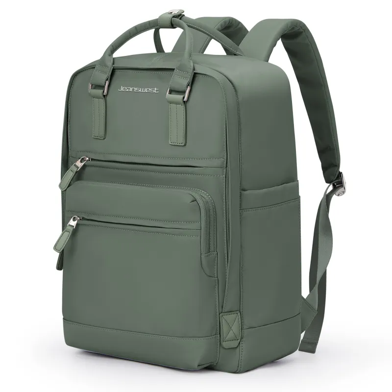 JEANSWEST Fabric Backpack Laptop Bag Regular Unisex Multicolor-1