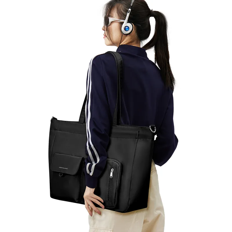 JEANSWEST Fabric Shoulder Bag Crossbody Bag Backpack Tote Regular Unisex Multicolor-6