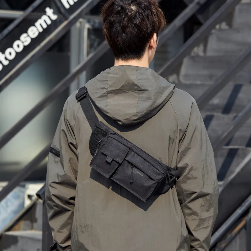 JEANSWEST Sling Bags Black-4