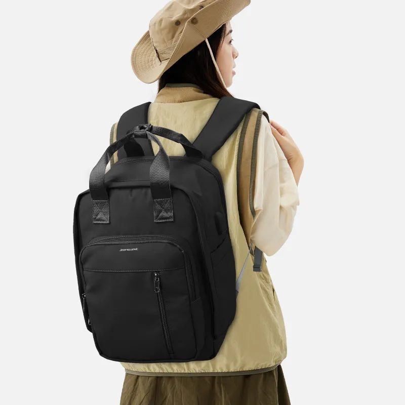 JEANSWEST Fabric Backpack Regular Unisex Multicolor-27