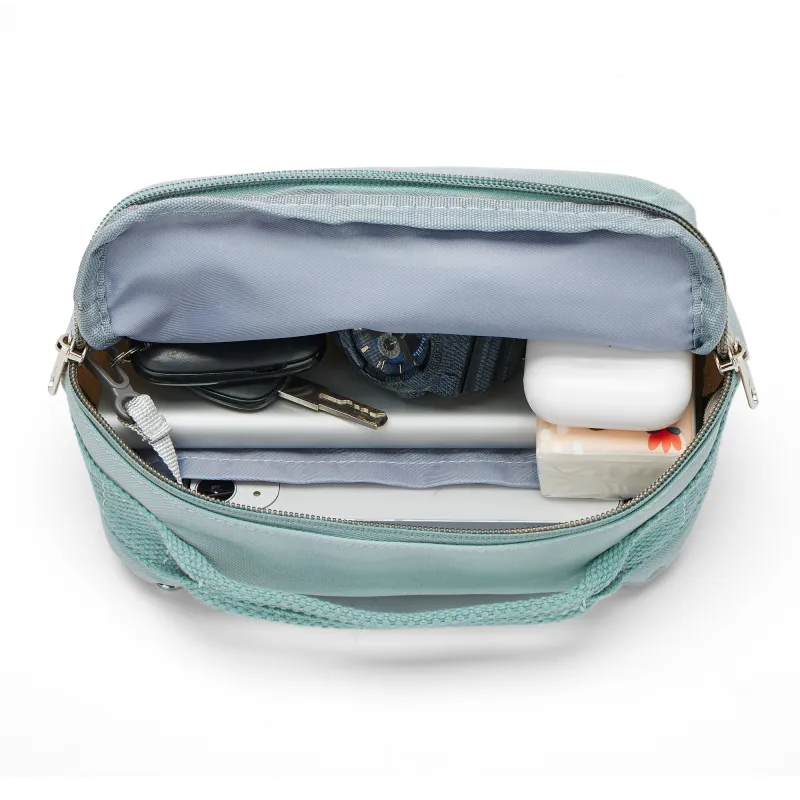 JEANSWEST Fabric Crossbody Bag Fanny Pack Shoulder Bag Messenger Bag Regular Unisex Multicolor-9