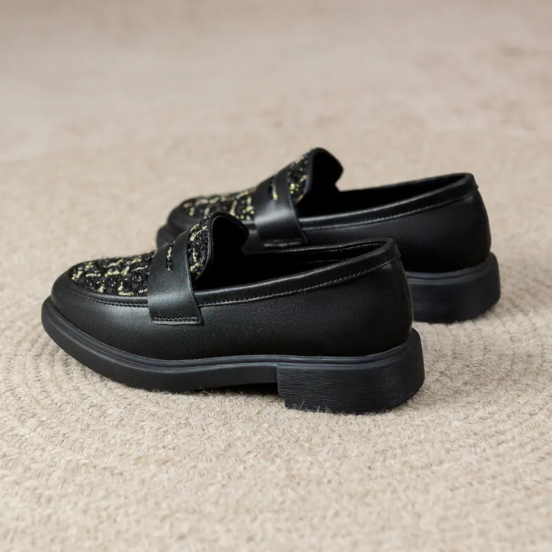 FLOSSIE Loafers Women's Black, Beige-3