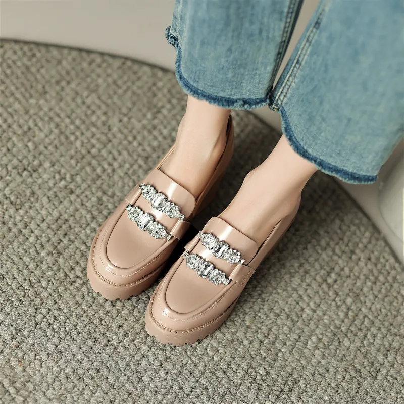 Mulinsen High Heels 8cm Women's Nude-5