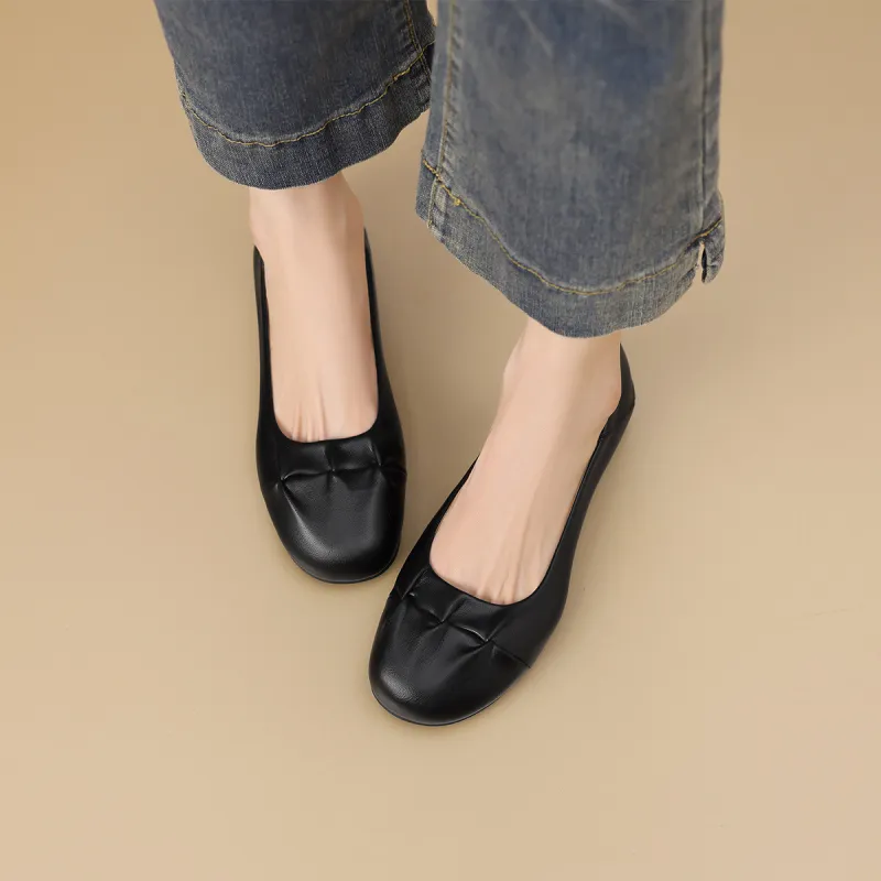 Mulinsen Casual Single Shoes Approx. 1.2cm Women's-16