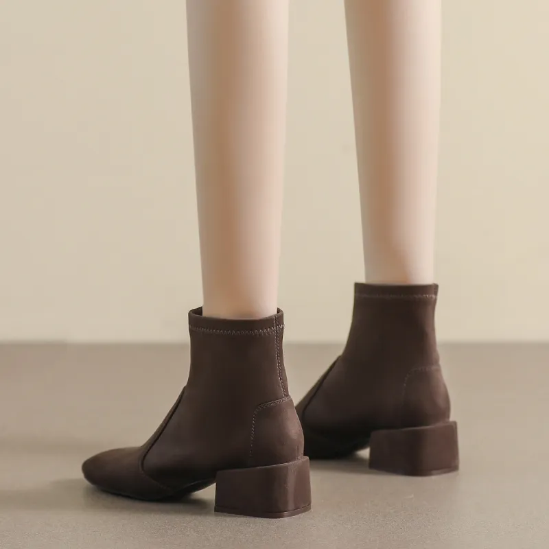 Mulinsen Ankle Boots 4.7cm Women's-12