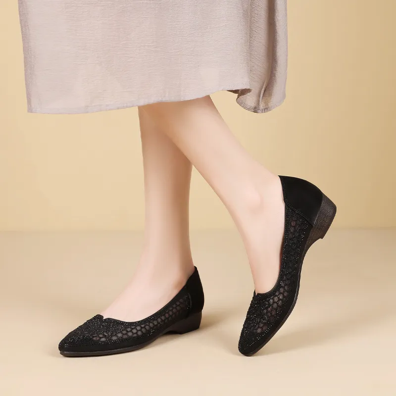 Mulinsen Mom Shoes Women's Casual Shoes Approx. 2.5CM Women's-8