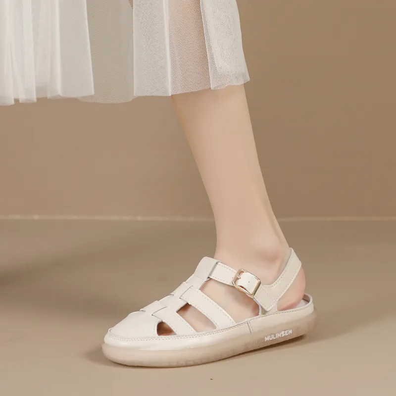 Mulinsen Roman Sandals Approx. 2.5cm Women's-2