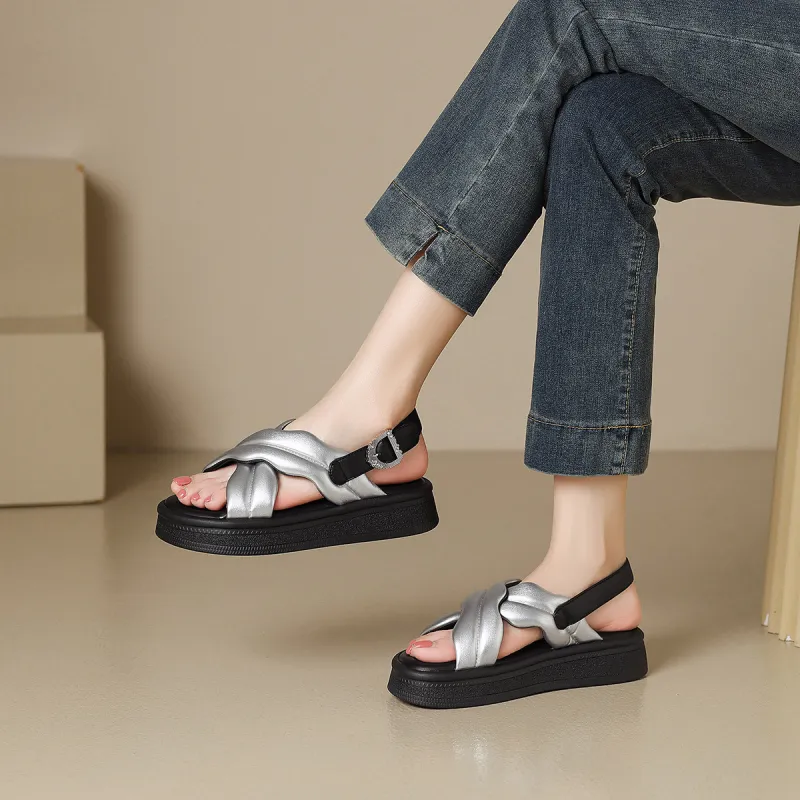 Mulinsen One Strap Sandals Women's-1