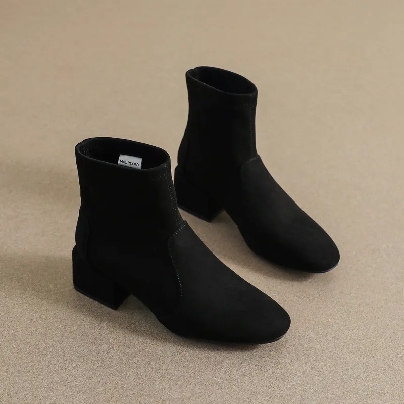 Mulinsen Ankle Boots 4.7cm Women's-6