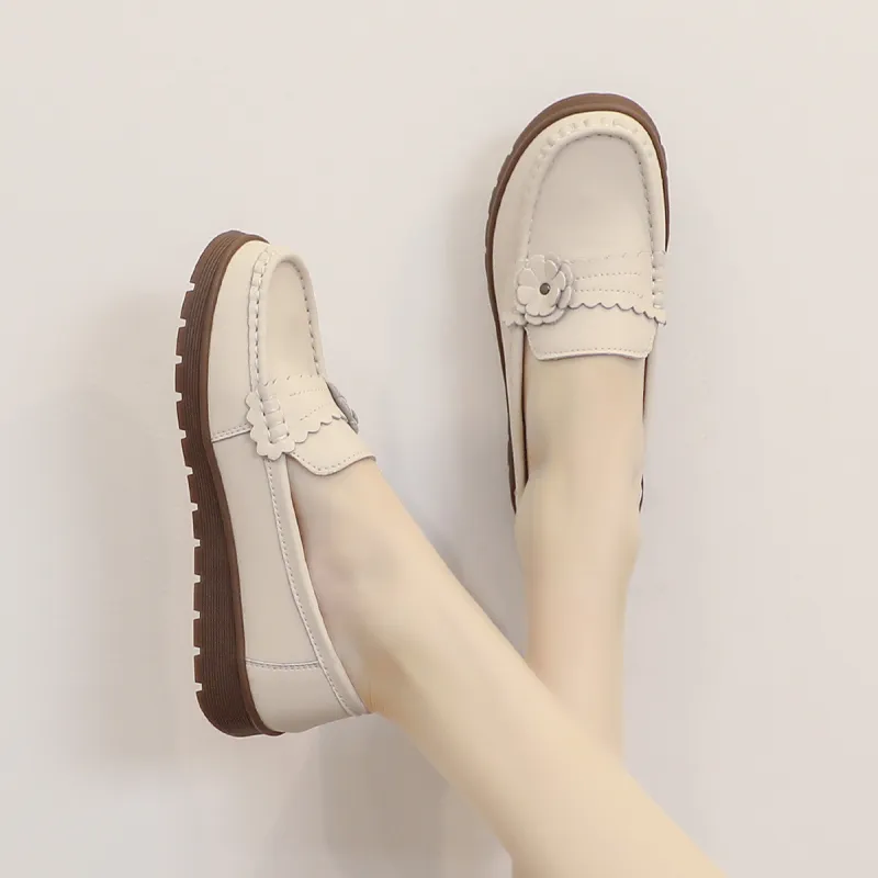 Mulinsen Mom Shoes Women's Casual Shoes Approx. 2CM Women's-3