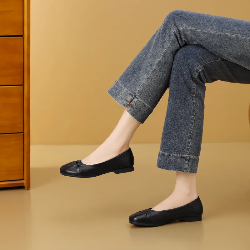 Mulinsen Casual Single Shoes Approx. 1.2cm Women's-17