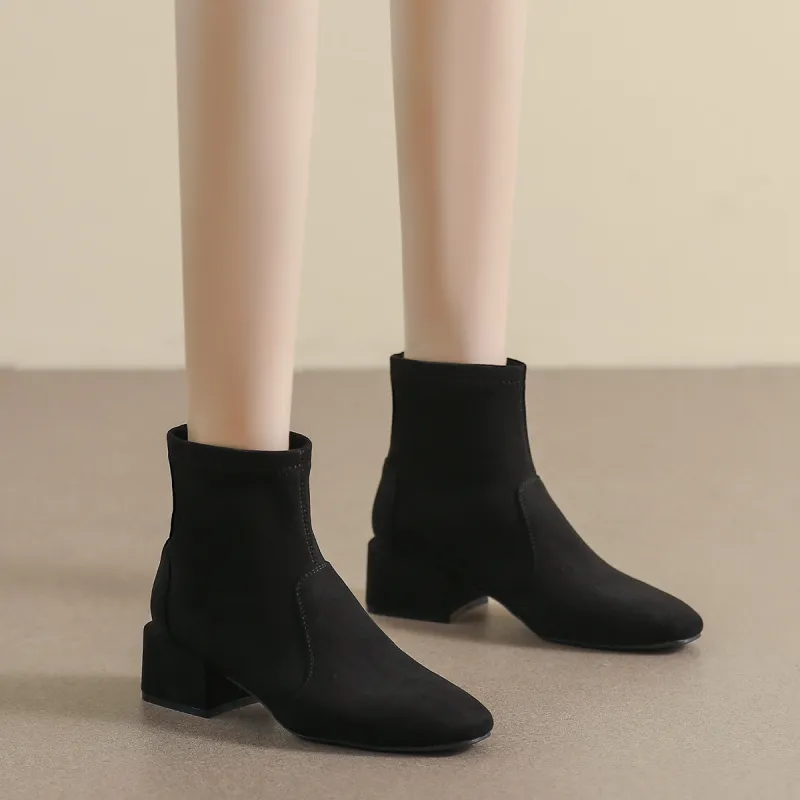 Mulinsen Ankle Boots 4.7cm Women's-4