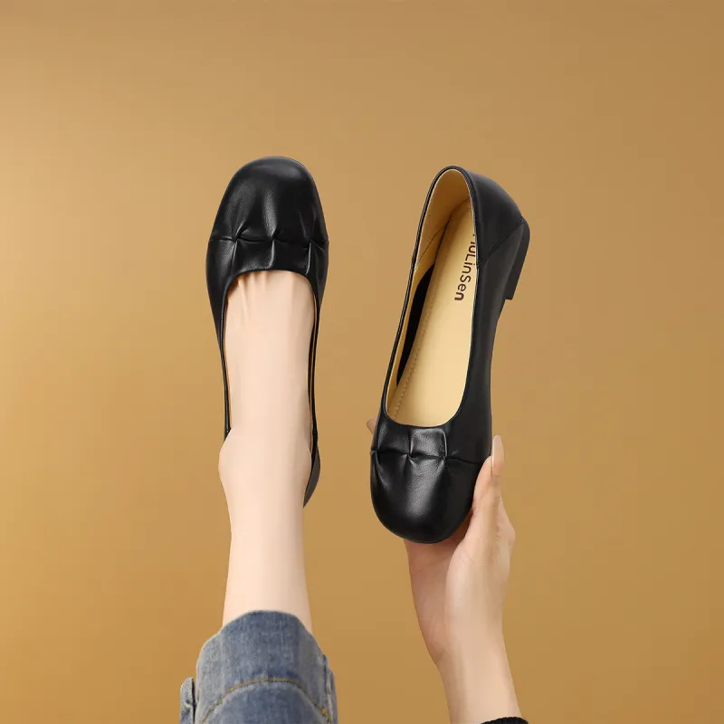 Mulinsen Casual Single Shoes Approx. 1.2cm Women's-18