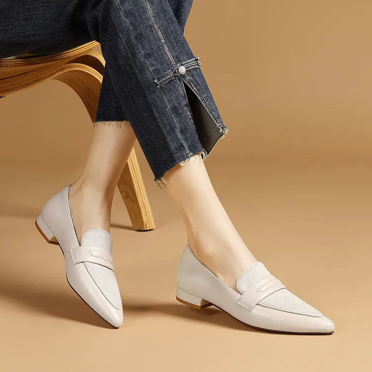 Mulinsen Loafers Women's Black/Beige-11