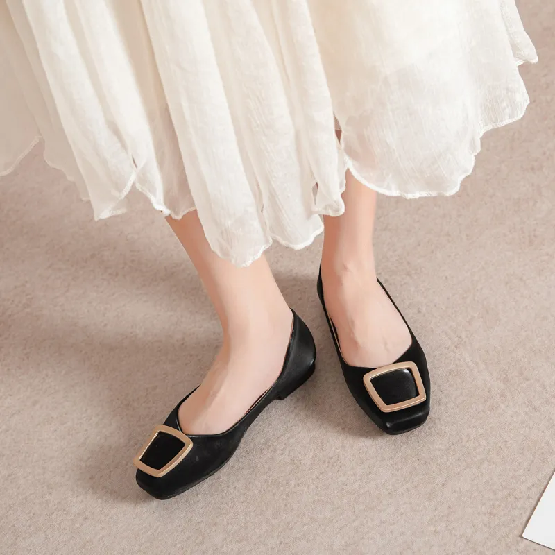 Mulinsen Casual Single Shoes 1.5CM Women's-11