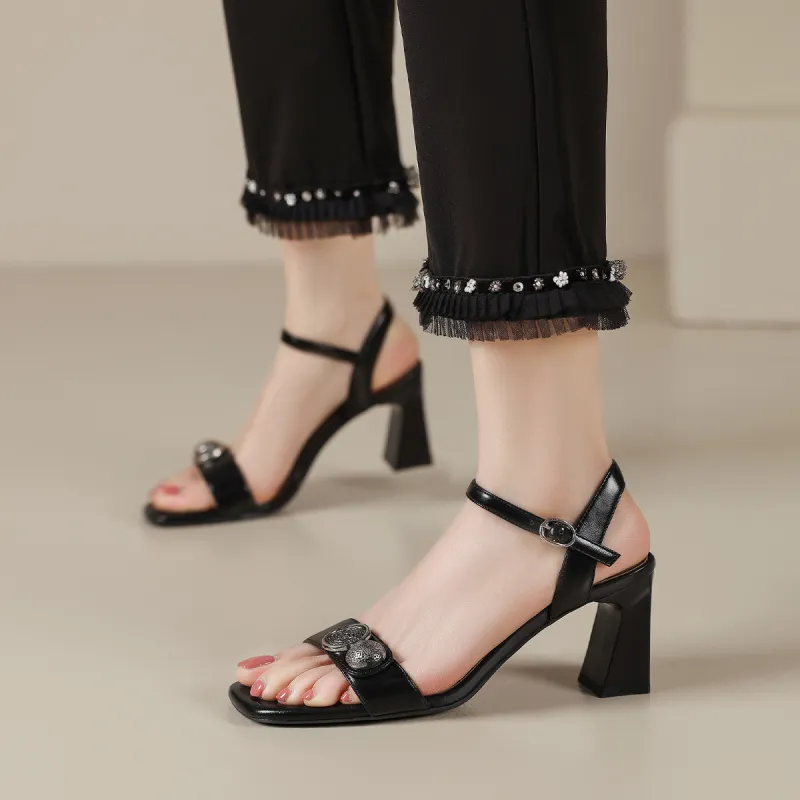 Mulinsen One Strap Sandals Women's-9